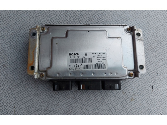 Řídící jednotka 9650347880, 0261207860 Citroen C3 Pluriel 2003