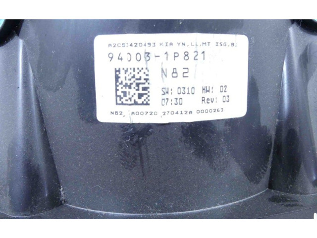 Přístrojová deska  KIA Venga 2013 94003-1P821, IMPRK1244935  