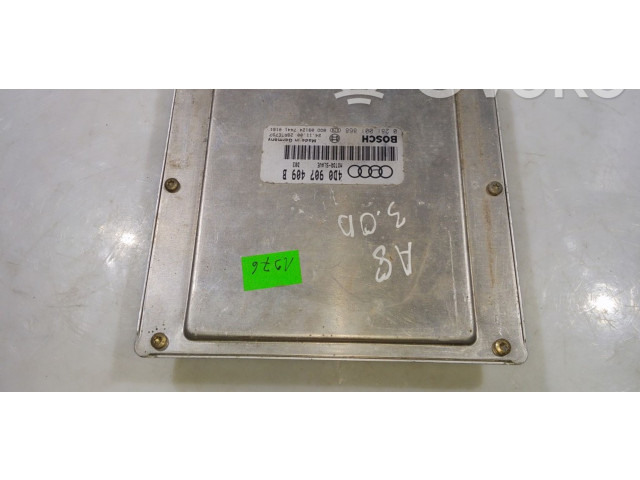 Блок управления двигателя 4D0907409B, 0281001868   Audi A8 S8 D2 4D