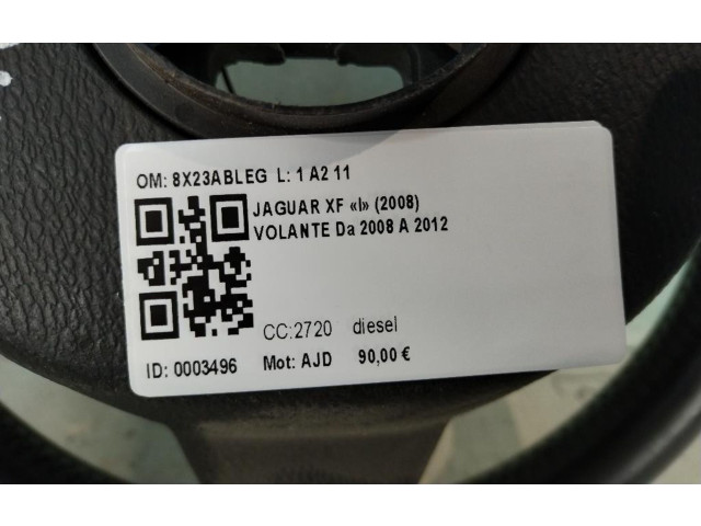 Руль Jaguar XF X250 2007 - 2015 года C2P14946A8X23ABLEG, AJD