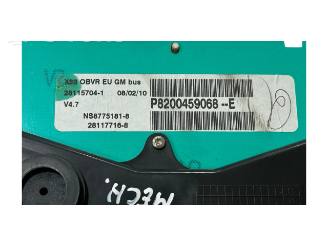 Přístrojová deska Opel Vivaro 2008 P8200459068, S87751818