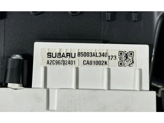 Přístrojová deska  Subaru Outback (BS) 2016 85003AL340, 85003AL340  