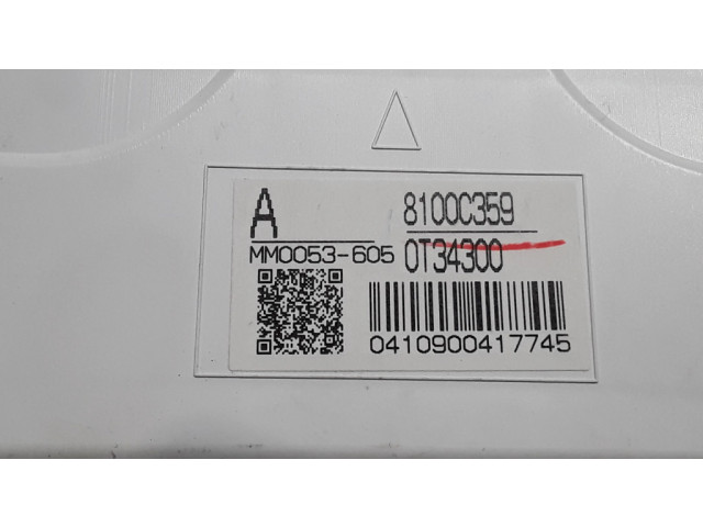 Панель приборов 8100C359, OT34300 Mitsubishi ASX