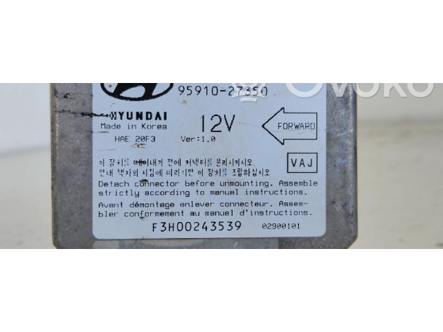 Блок подушек безопасности 9591027350 Hyundai Coupe