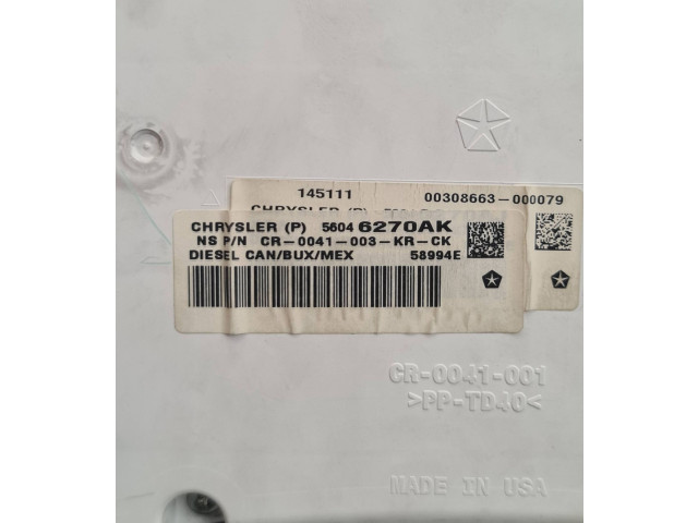 Панель приборов P56046270AK Fiat Freemont