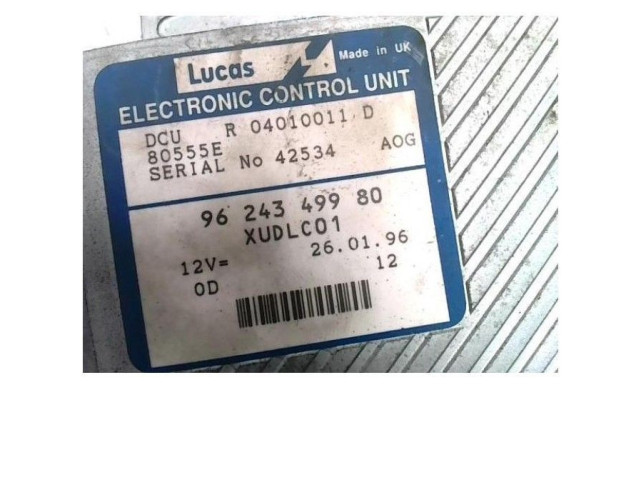 Блок управления двигателя 1929CE, 1929CE Citroen Xantia