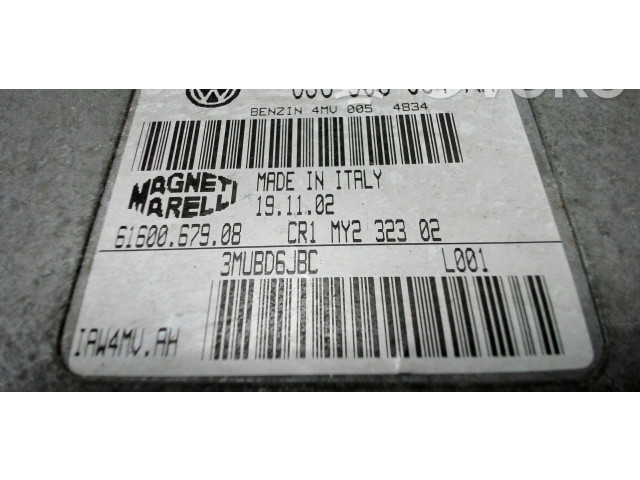 Блок управления двигателя 036906034AH, 03690634AH   Seat Ibiza III (6L)
