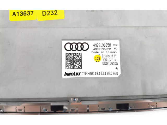 Дисплей    4M8919605M, 4M8919605   Audi Q8