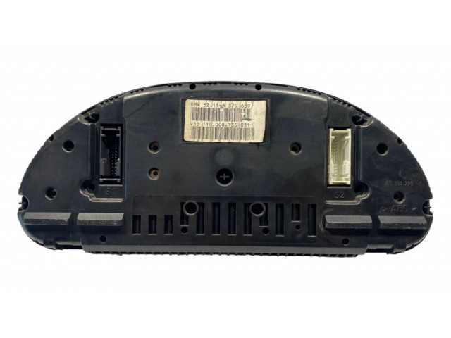 Přístrojová deska BMW 5 E39 2001 8375669, 62118375669