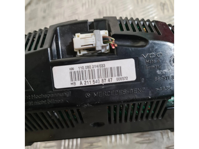 Přístrojová deska Mercedes-Benz E W211 2004 A2115408747