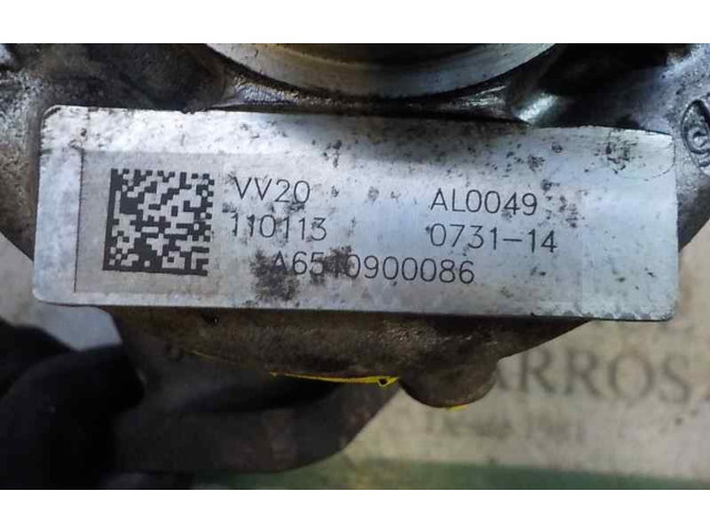 Turbodmychadlo Турбина A6510900086, A6510900086 Mercedes-Benz C W204 OM651913