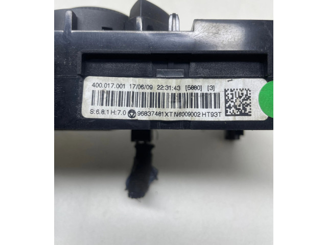 Блок управления климат-контролем 96837481XT, S681H70   Peugeot 3008 I