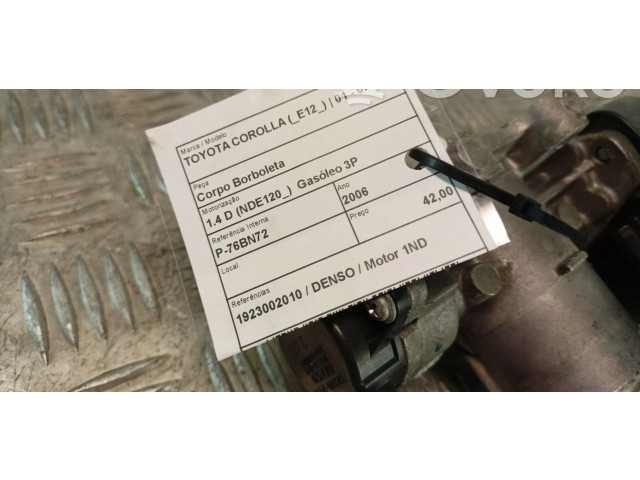 Vstřikovací lišta 1923002010, DENSO Toyota Corolla E120 E130