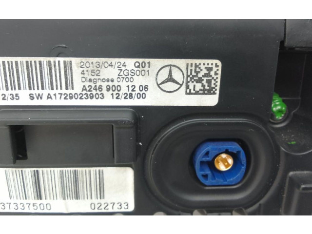 Дисплей A2469001206 Mercedes-Benz A W176