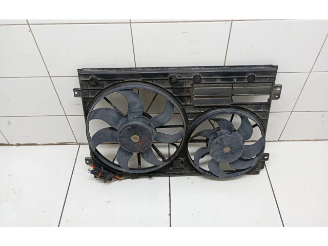 Комплект вентиляторов 1k0121207bc, 1k0121205ad Volkswagen Caddy