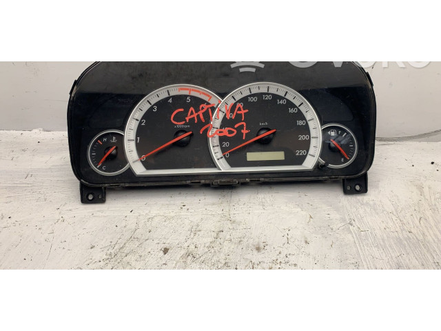 Панель приборов    Chevrolet Captiva       