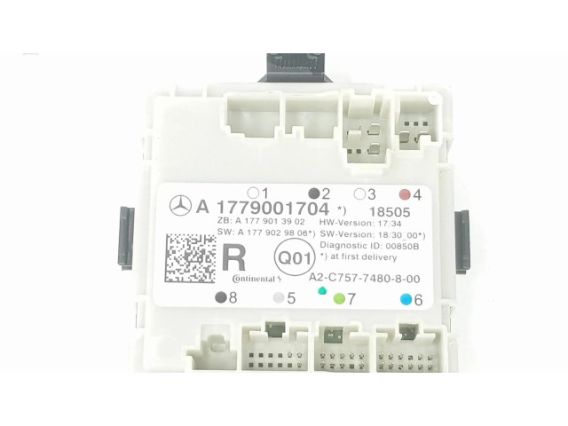 Блок управления A1779001704 Mercedes-Benz A W177