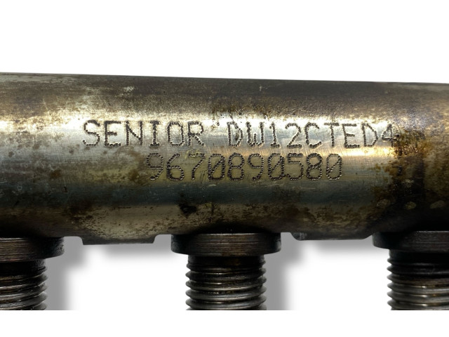 Топливная рампа 9670890580 Jaguar XF X250 для двигателя 224DT