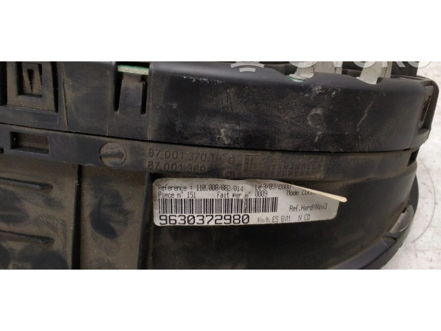 Přístrojová deska Peugeot 406 1997 9630372980, 87001370