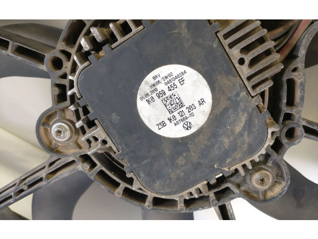 Вентилятор радиатора     1K0121205AG, 1K0959455EF    Volkswagen Caddy 