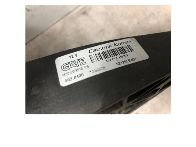 Вентилятор печки 92120EB400, 92120EB400 Nissan Navara D40