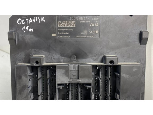 Блок комфорта 5Q0937084AH, 5WK50892A   Skoda Octavia Mk3 (5E)   