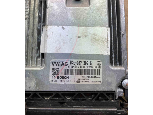 Блок управления двигателем Блок управления 04L907309G, 0281019641 Volkswagen Jetta VI