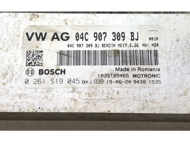 Блок управления двигателем Блок управления 04C907309BJ   Skoda Fabia Mk3 (NJ)