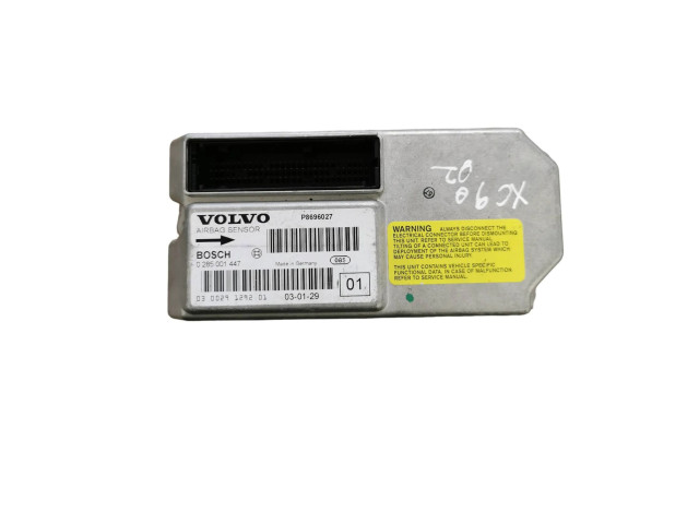 Блок подушек безопасности P8696027, 0285001447   Volvo XC90