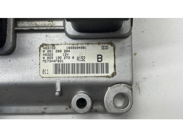 Блок управления двигателя 483152, 0261208204   Fiat Stilo