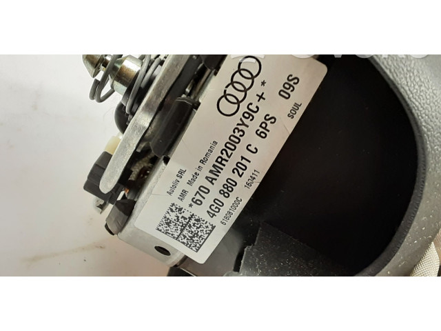 Подушка безопасности водителя 4G0880201C Audi A6 S6 C7 4G