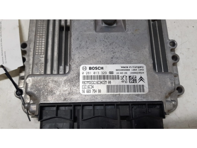 Řídící jednotka 0281013329, 966975480   Citroen Berlingo 2010