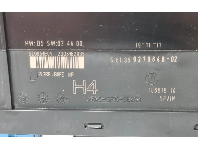 Блок комфорта 9270646, 61359270646 BMW 1 E82 E88