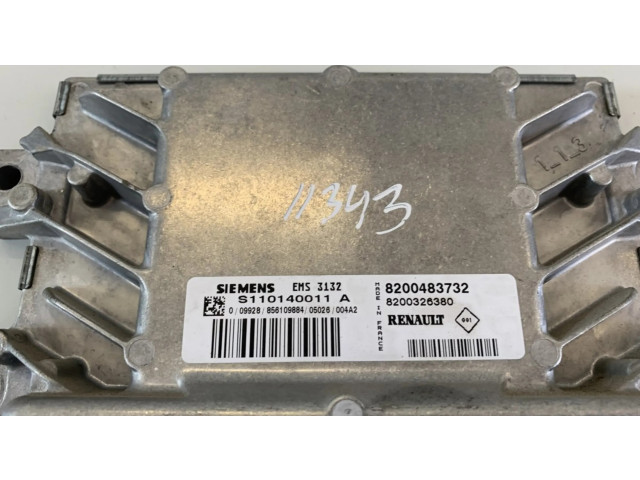 Блок управления двигателя 8200483732   Dacia Logan I