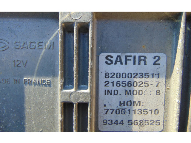 Блок управления двигателя 8200023511 Renault Twingo I