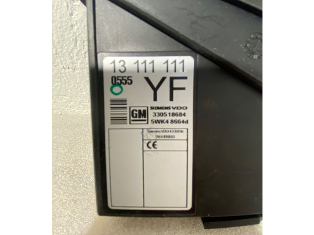 Блок комфорта 330518684, 13111111 Opel Meriva A