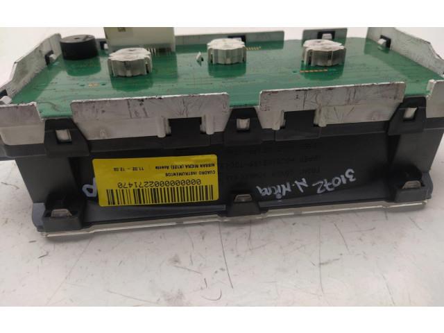 Přístrojová deska Nissan Micra 2008 K1003007122000407