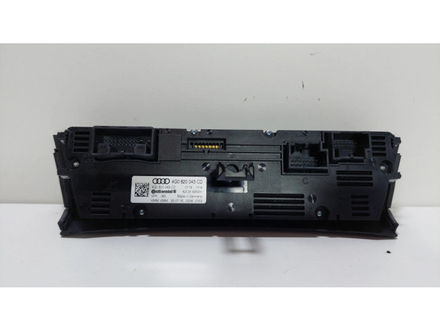 Блок управления климат-контролем 4G0820043CD   Audi A6 S6 C7 4G
