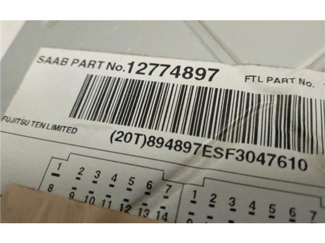 Přístrojová deska Saab 9-3 Ver2 2007 12774897, 12774897