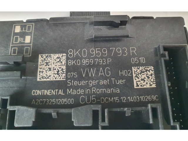 Блок управления дверью 8K0959793R, 8K0959793P   Audi Q5 SQ5