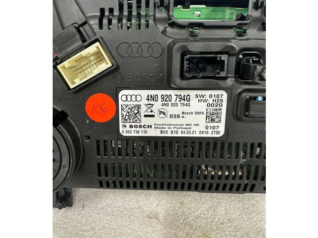 Přístrojová deska Audi A8 S8 D5 2016 4N0920794G