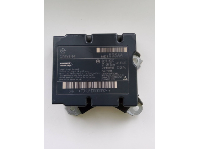 Блок подушек безопасности 68233535AA, T91JF190300924   Chrysler Town & Country V