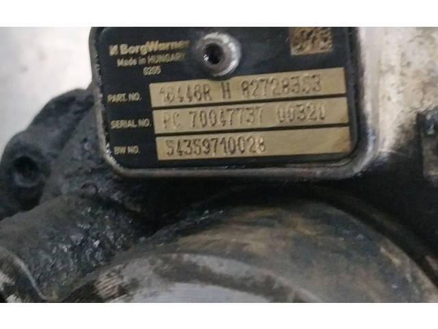 Турбина Dacia Sandero 82728353 для двигателя K9K C6