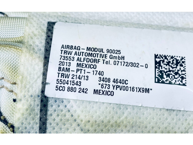 Подушка безопасности в сиденье 5C0880242C Volkswagen Jetta VI