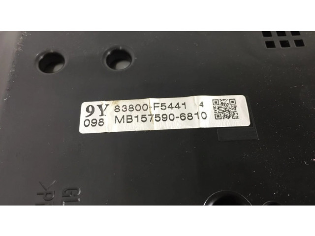 Přístrojová deska Toyota Yaris 2019 83800F5441