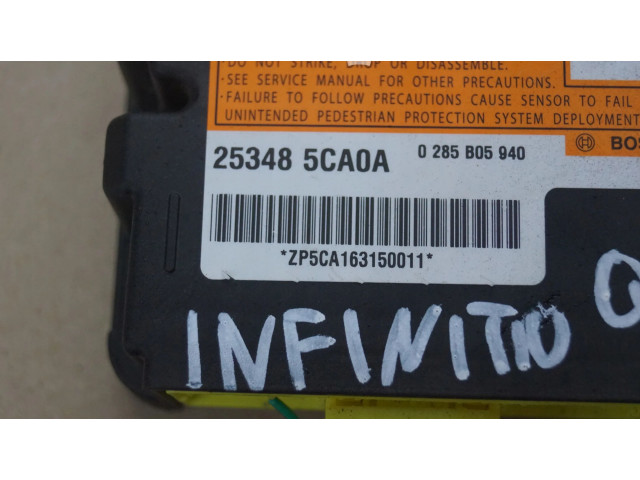 Блок подушек безопасности 253485CA0A Infiniti Q60