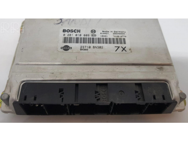 Řídící jednotka 0281010809, 23710BN302 Nissan Almera Tino 2001