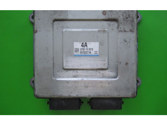 Блок управления двигателем Блок управления LF5018881E, E6T52271H Mazda 3 I