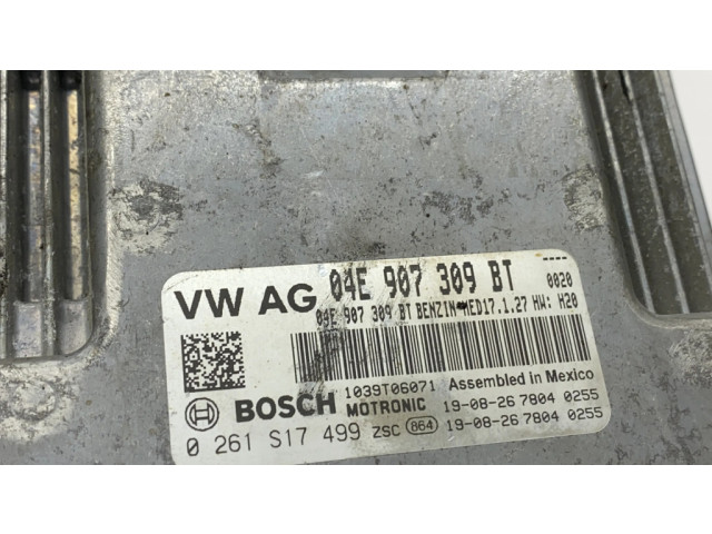 Блок управления двигателем Блок управления 04E907309BT, 0261S17499 Volkswagen Jetta VII