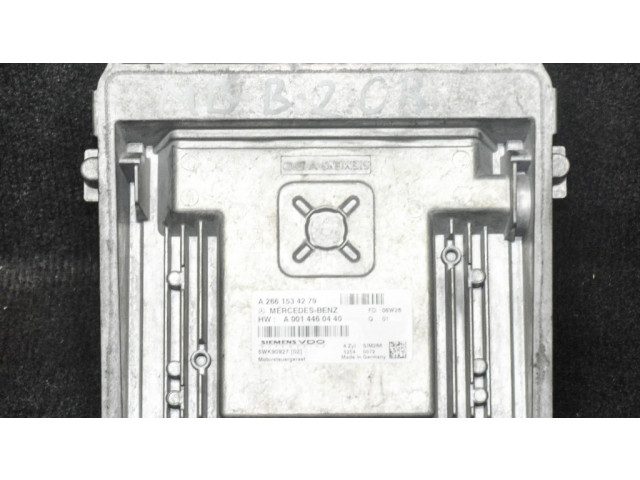 Блок управления двигателя A2661534279, A0014460440 Mercedes-Benz B W245